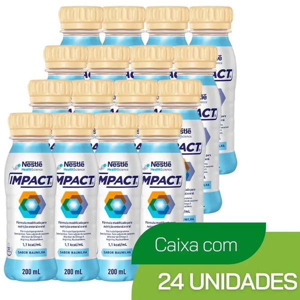 Imagem de Kit 24x Impact Baunilha - 200ml cada - Nestle