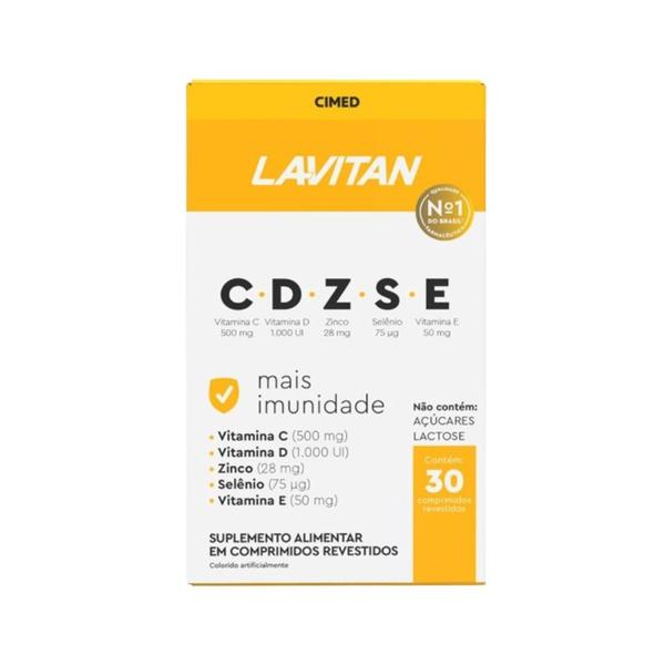 Imagem de Kit 24x Vitamina Lavitan CDZSE 30 Comprimidos - CIMED