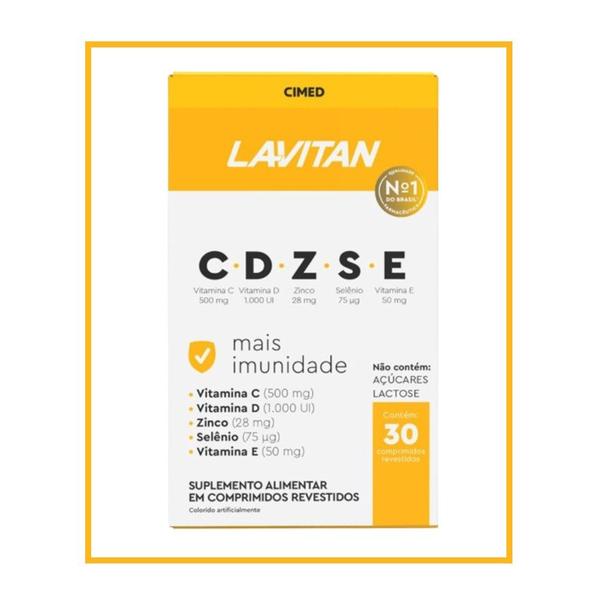 Imagem de Kit 24x Vitamina Lavitan CDZSE 30 Comprimidos - CIMED