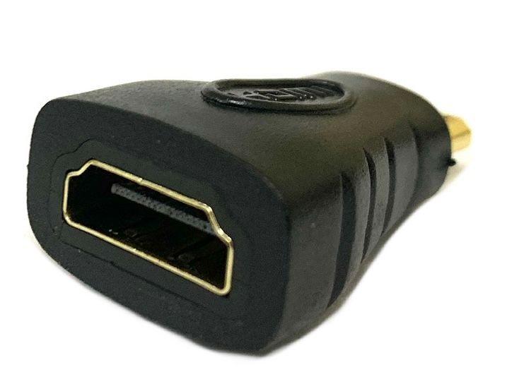 Imagem de Kit 25 Adaptador Mini Hdmi Macho Para HDMI Femea - Rb Tronics