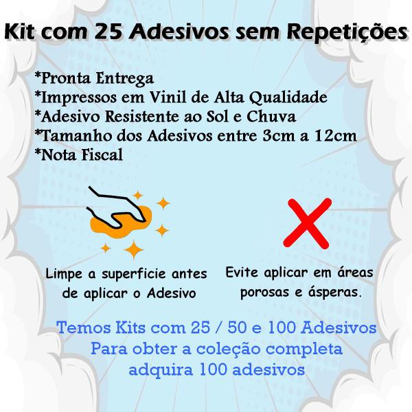 Imagem de Kit 25 Adesivos Sticker Roblox Aventura Piggy Royale Mystery Avatar Prova D'água