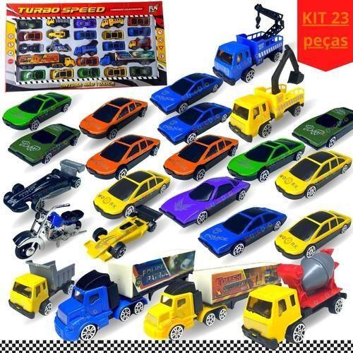 Kit 25 Carrinhos De Metal Carro De Brinquedo Miniaturas - Europio Imagem de Kit 25 Carrinhos De Metal Carro De Brinquedo Miniaturas
