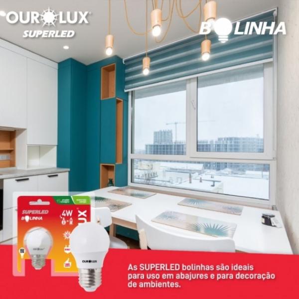 Imagem de Kit 25 lampada bolinha led 4w e-27 bivolt 6500k branco frio