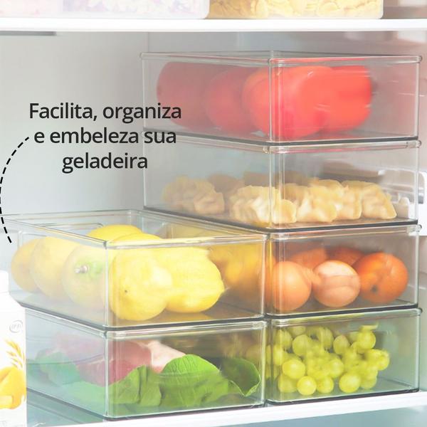 Imagem de Kit 25 Organizadores Multiuso Para Alimentos E Vegetais