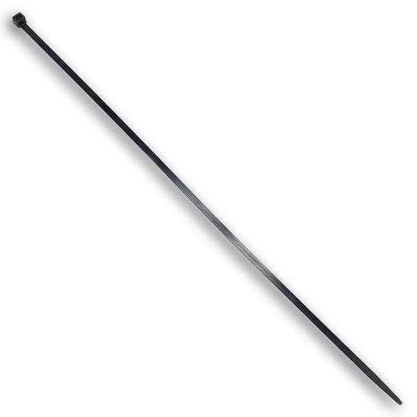 Imagem de Kit 250 Abraçadeiras de Nylon Preta Foxlux 38cm x 4,8mm