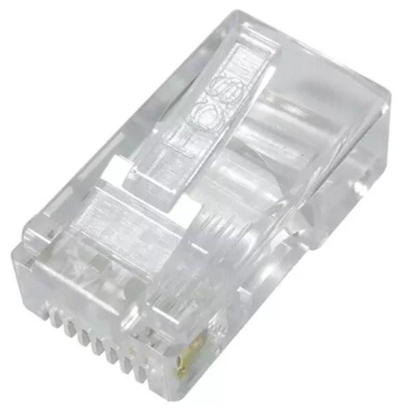 Imagem de Kit 250 Conectores Rj45 Macho, Furukawa Sohoplus Cat5E.