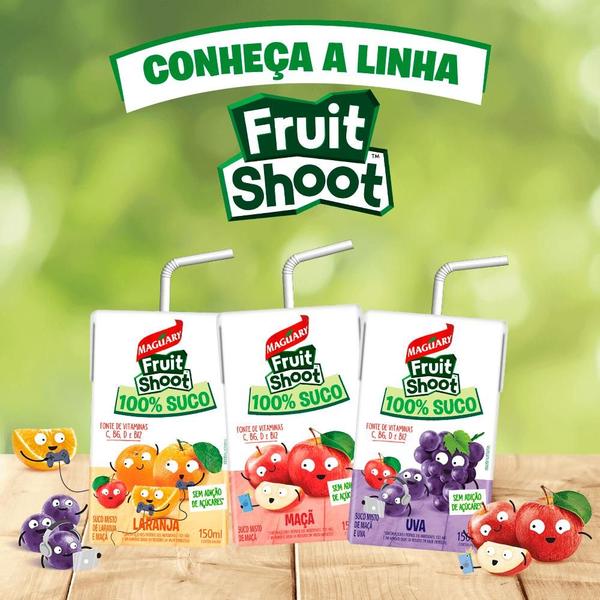 Imagem de Kit 27x Suco 100% de Uva Fruit Shoot 150ml