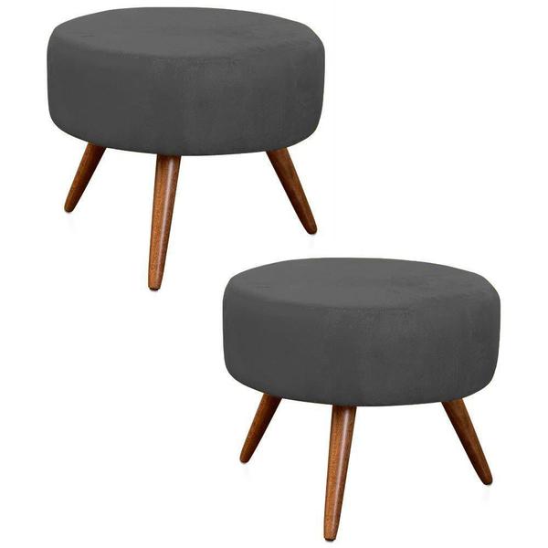 Imagem de Kit 28 Poltronas Decorativa Pés Palito Nina Suede - DS Móveis