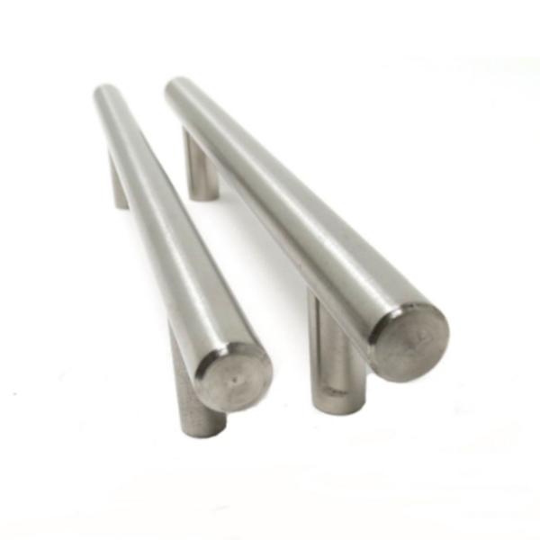 Imagem de Kit 28 Puxadores Haste Inox Escovado 96mm Portas Gavetas