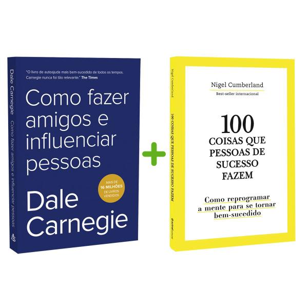 Imagem de Kit 2livros, Como Fazer Amigos e Influenciar Pessoas + Coisas Que Líderes De Sucesso Fazem,Clássico Sobre como Multiplicar Riqueza