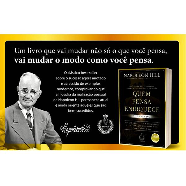 Imagem de Kit 2livros, O Homem mais Rico da Babilônia + Quem Pensa Enriquece, Clássico Sobre como Multiplicar Riqueza e Solucionar Problemas Financeiros