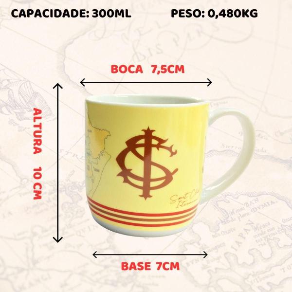 Imagem de Kit 2Un Caneca Xícara Porcelana Reforçada 300Ml Café Clube