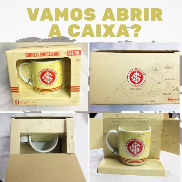 Imagem de Kit 2Un Caneca Xícara Porcelana Reforçada 300Ml Café Clube