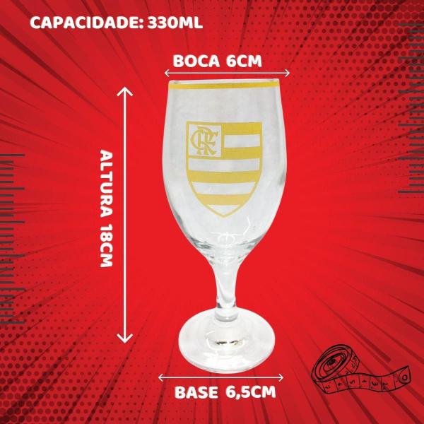 Imagem de Kit 2Un Copos Munich Vidro Cerveja + 1 Taça Windsor 330Ml