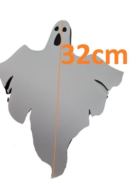 Imagem de Kit 2un Decoração de Halloween Fantasma Branco em EVA