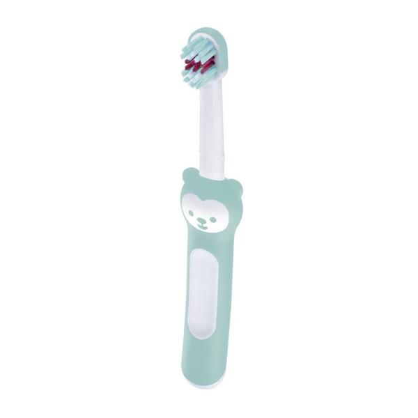 Kit 2un. Escova Learn To Brush Verde (5+m) - MAM Imagem de Kit 2un. Escova Learn To Brush Verde (5+m) - MAM