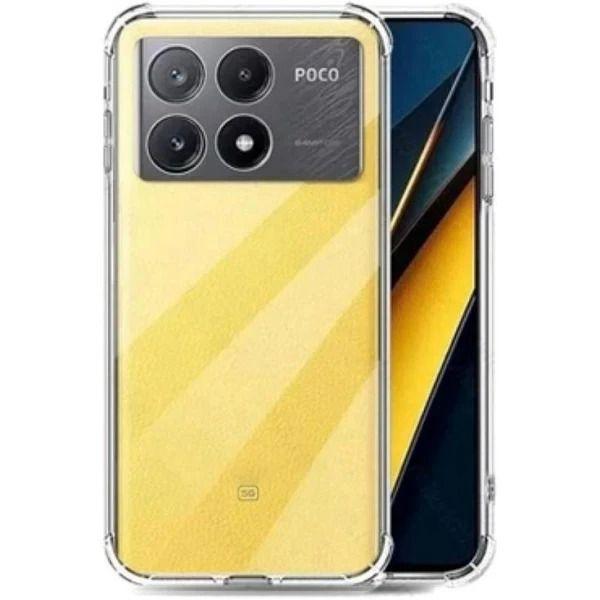 Imagem de Kit 2UN Película Fosca + Capa Transparente para Xiaomi Poco X6 PRO 5G