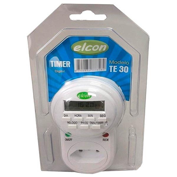 Imagem de Kit 2un Timer Digital Temporizador Bivolt Elcon TE-30