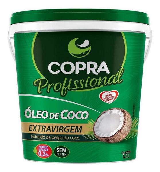 Imagem de Kit 2uni Óleo de Coco Extravirgem Balde 3,2kg - Copra