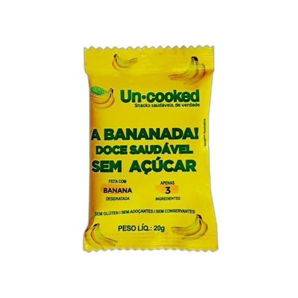 Imagem de Kit 2X: A Bananada Sem Glúten Vegano Uncooked 20G