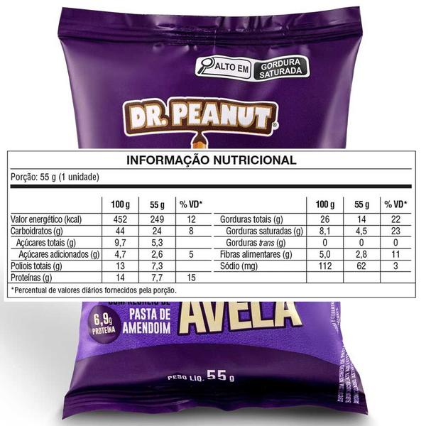 Imagem de Kit 2x Alfajor Com Whey Protein - 55g cada - Todos Sabores - Dr Peanut