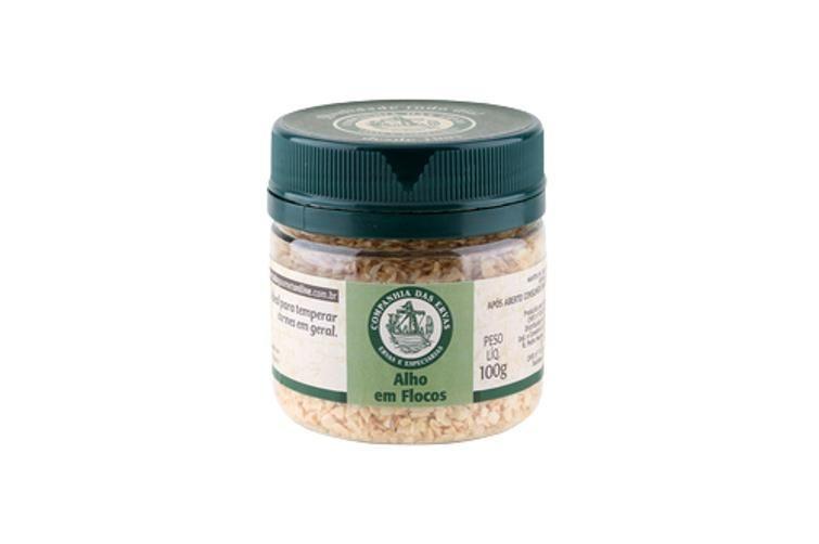 Kit 2X: Alho Em Flocos Companhia Das Ervas 100G Imagem de Kit 2X: Alho Em Flocos Companhia Das Ervas 100G