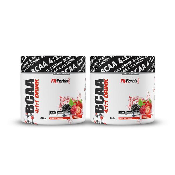 Imagem de Kit 2X BCAA Elite Series 4.1.1 Drink 210g - FN Forbis Nutrition