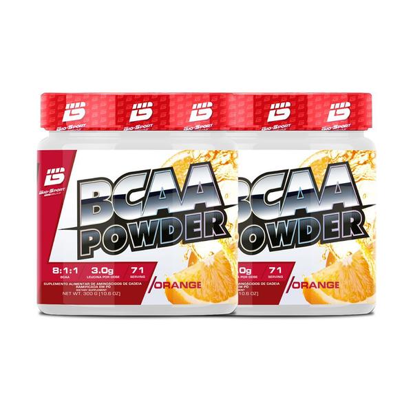 Imagem de Kit 2x BCAA Powder 300g - Bio Sports USA