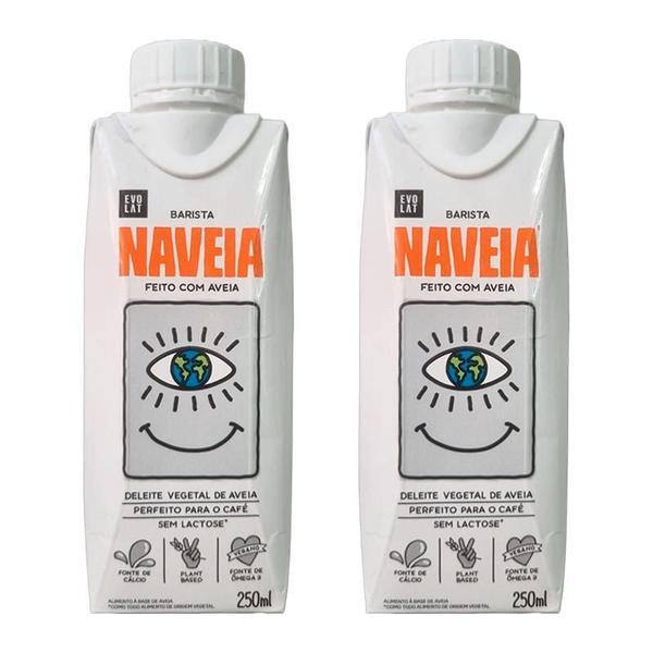 Kit 2X: Bebida Vegetal De Aveia Barista Naveia 250Ml Imagem de Kit 2X: Bebida Vegetal De Aveia Barista Naveia 250Ml
