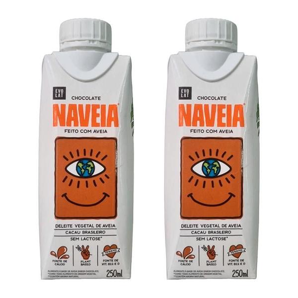 Imagem de Kit 2X: Bebida Vegetal De Aveia Chocolate Naveia 250Ml