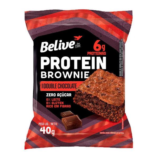 Imagem de Kit 2X Brownie Protein Zero Açúcar Double Chocolate- Belive