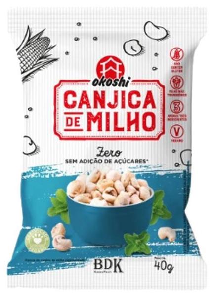 Kit 2X: Canjica De Milho Zero Açúcar Okoshi 40G Imagem de Kit 2X: Canjica De Milho Zero Açúcar Okoshi 40G