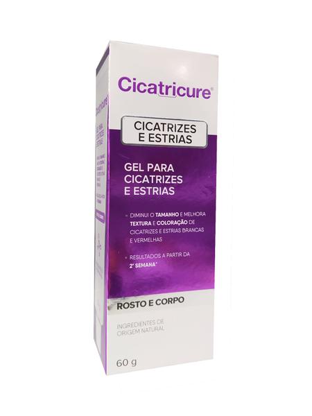 Imagem de Kit 2x Cicatricure Gel 60g Para Cicatrizes E Estrias Com Regenext