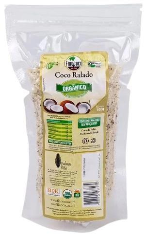 Kit 2X: Coco Ralado Orgânico Finococo 100g Imagem de Kit 2X: Coco Ralado Orgânico Finococo 100g