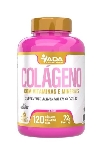 Imagem de Kit 2x Colágeno Com Vitaminas E Minerais Com 120 Cáp - Ada