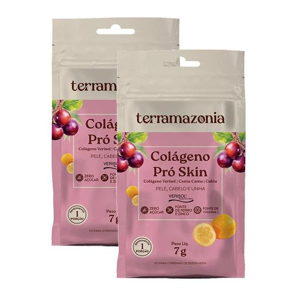 Imagem de Kit 2X: Colágeno Pro Skin Sachê Terramazonia 7g