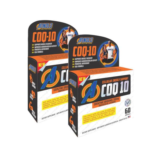 Imagem de Kit 2x Coq10 Arnold Nutrition Coenzima Q10 200mg 60 Cápsulas