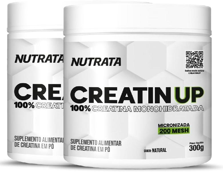 Imagem de Kit 2X Creatin Up (300g) Nutrata - Creatina Monohidratada Pura