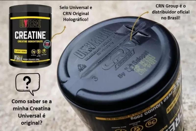 Kit 2x Creatina 200g Universal Original 100% Pura - Universal Nutrition Imagem de Kit 2x Creatina 200g Universal Original 100% Pura - Universal Nutrition