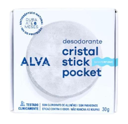 Imagem de Kit 2X: Desodorante Cristal Pocket Personal Care Alva 30G