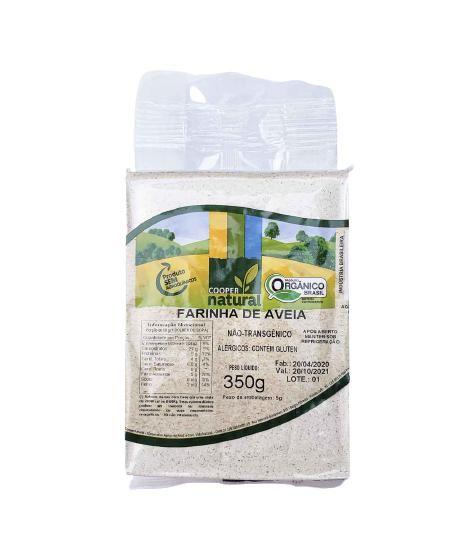 Imagem de Kit 2X: Farinha de Aveia Orgânico Coopernatural 350g