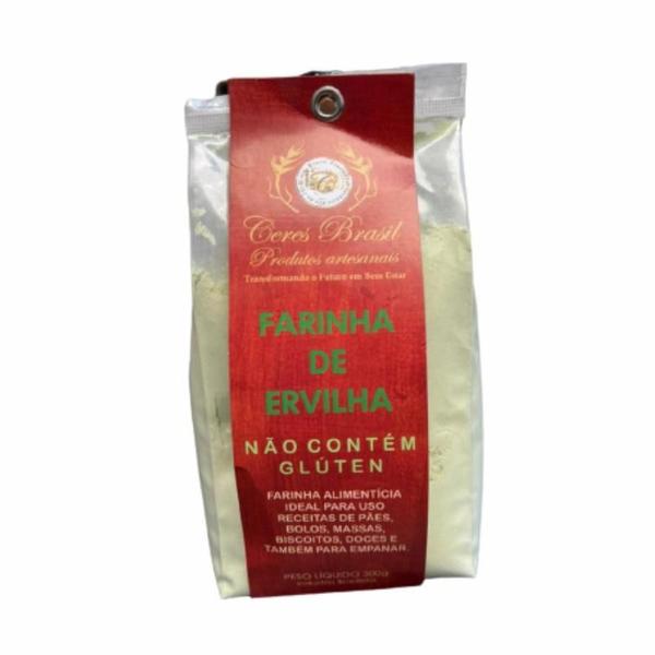 Kit 2X: Farinha De Ervilha Sem Glúten Ceres 300G Imagem de Kit 2X: Farinha De Ervilha Sem Glúten Ceres 300G