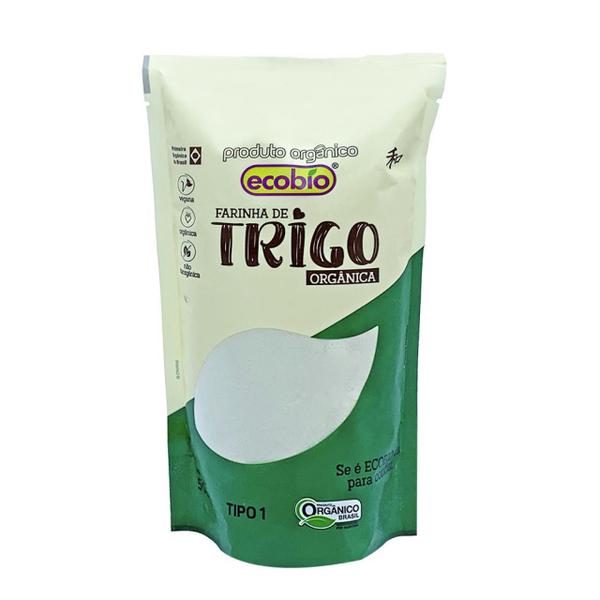 Imagem de Kit 2X: Farinha De Trigo Branca Orgânica Ecobio 500G