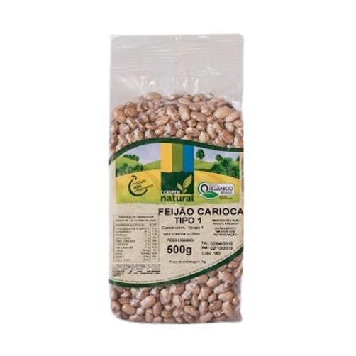 Imagem de Kit 2X: Feijão Carioca Orgânico Coopernatural 500G