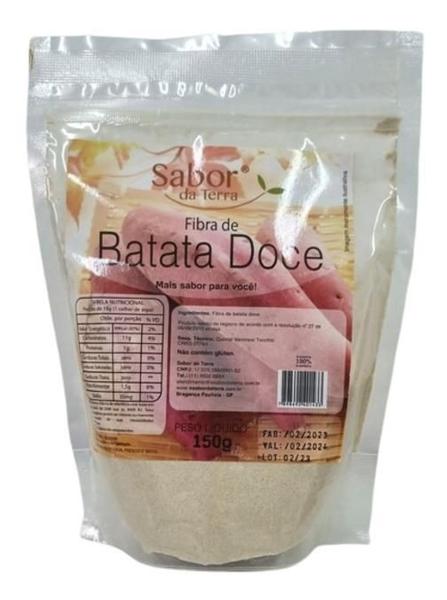 Kit 2X: Fibra De Batata Doce Sabor Da Terra 150G Imagem de Kit 2X: Fibra De Batata Doce Sabor Da Terra 150G