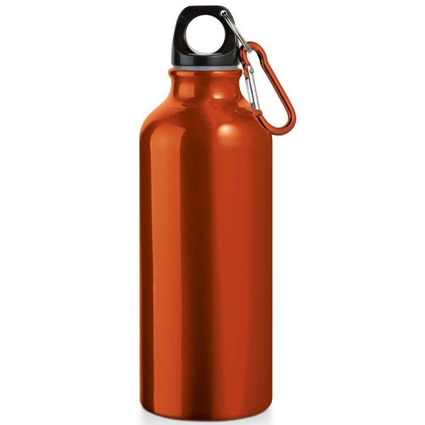 Imagem de kit 2x Garrafa Squeeze Sport 500 ml TopGet Laranja