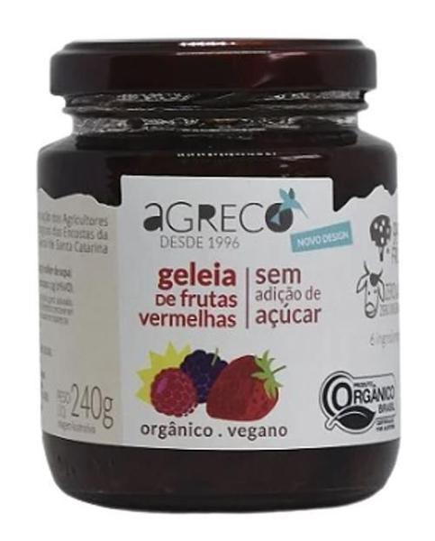 Kit 2X: Geleia Frutas Vermelhas Orgânica Sem Adição Açúcar - Agreco Imagem de Kit 2X: Geleia Frutas Vermelhas Orgânica Sem Adição Açúcar