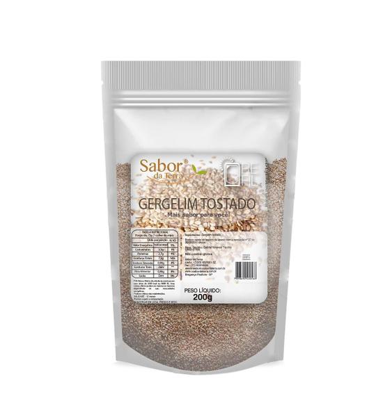 Kit 2X: Gergelim Tostado com Casca Sabor da Terra 200g Imagem de Kit 2X: Gergelim Tostado com Casca Sabor da Terra 200g