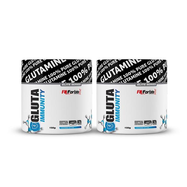 Imagem de Kit 2X Glutamina Gluta Immunity Elite Series 150g - FN Forbis Nutrition