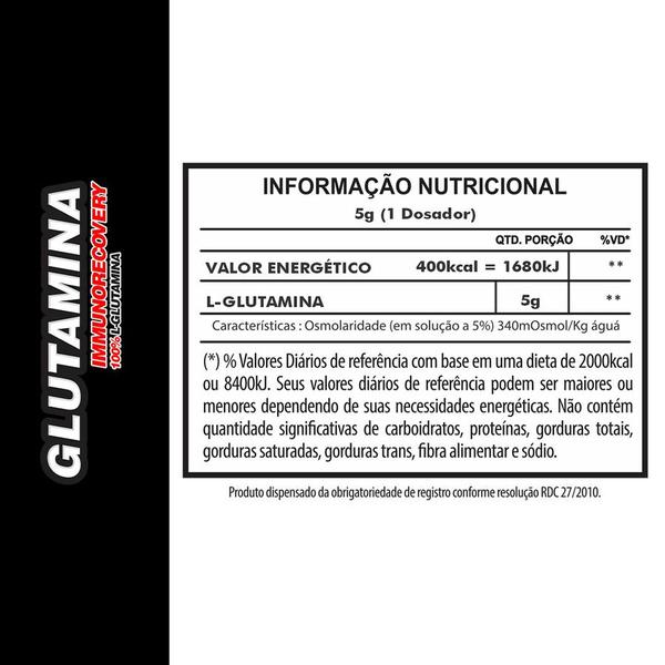 Imagem de Kit 2X Glutamina Immunorecovery 300g - FN Forbis Nutrition